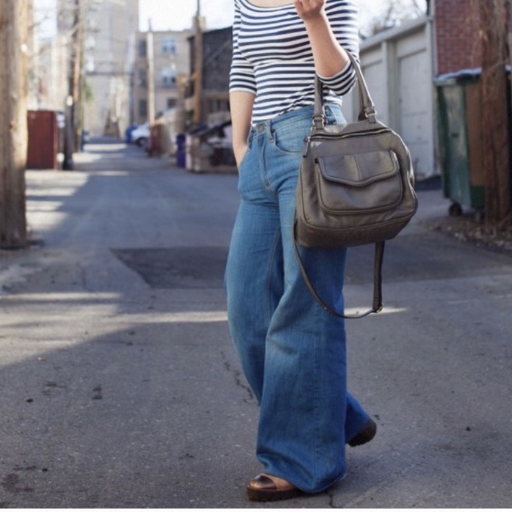 Colbert 18th amendment wide leg high rise jeans